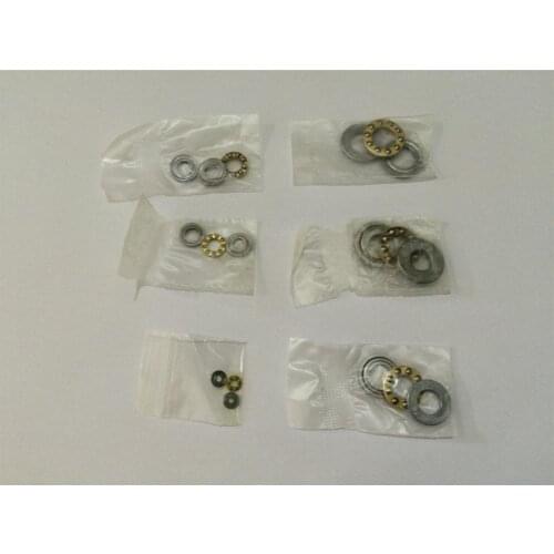 1PC F2-6M F3-8M F5-10M F6-12M F8-16M F10-18M F12-21M Mini 3-in-1 Bearing Axial Ball Bearing Thrust Bearing Roller Bearing