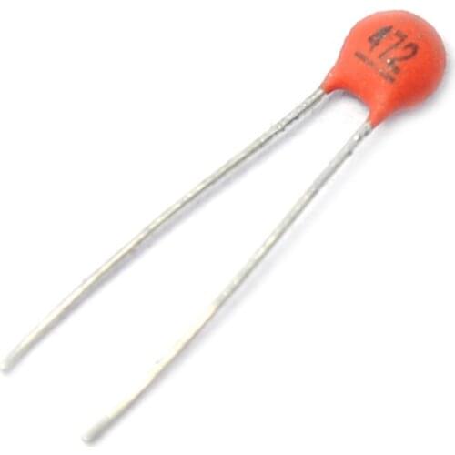 100PCS/LOT Ceramic Capacitor 472 4.7NF 4700PF 50V