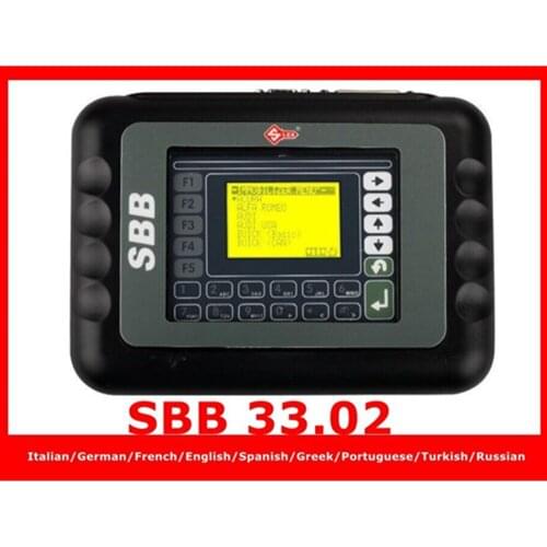 2021 High quality SBB V33.02 Auto Key Programmer SBB33.02 free shipping sbb 33.02 support Multi-language OBD2 diagnostic tool