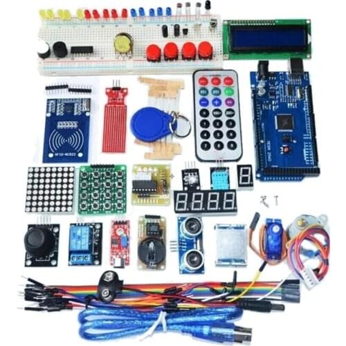 2560 R3 Starter Kit Motor Servo RFID Ultrasonic Ranging Relay LCD for Arduino