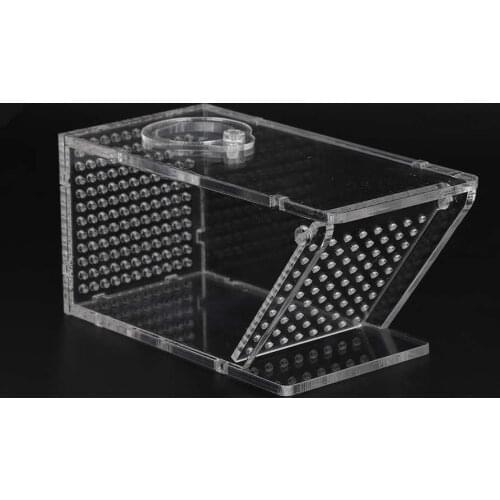 Aquarium Crab Trap Catcher Box Aquarium Fish Tank Freshwater Crab Pest Trap Catcher Box One Way Trap Box Fish Trap Catcher Box