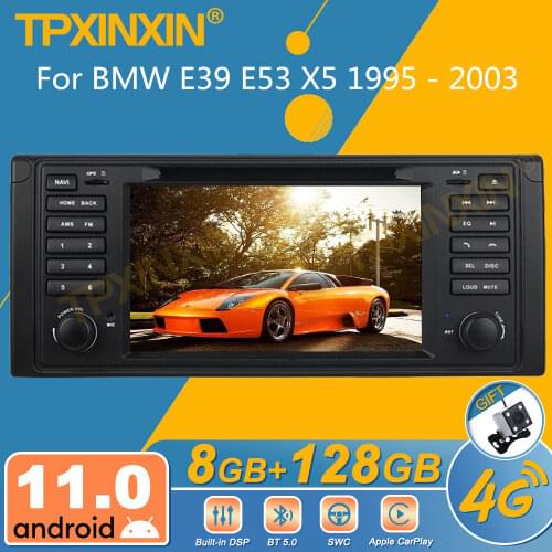 Android 10 4G+128GB screen Car Multimedia DVD Player For BENZ E39 1995-2003 GPS Navigation Auto Radio Audio Music Stereo Head