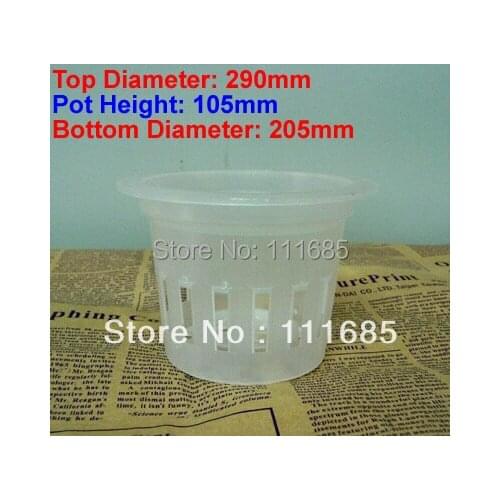 Free Shipping 10Pcs Height 105mm 1st Size Planting Basket Hydroponic Plants Hydroponic Flowers Fitted Fixtures Light And Health