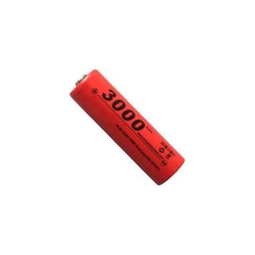 Free shipping 2pcs/lot 1.2v AA 3000mah ni-mh rechargeable battery aa nimh battery high capacity good quality