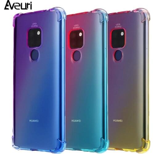 Phone Case For Huawei Nova 3 3i Y6 Y7 Prime 2018 P Smart Plus Y9 2019 Coque Colorful TPU Cover Case For Huawei Mate 20 Pro Lite