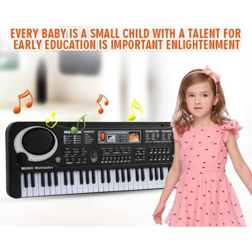KidS Early Educational Toys Electronic Keyboard With Microphone Multi Functional ChildrenS Keyboard For Kids Baby