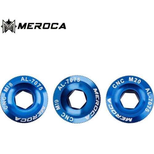 MEROCA Crank Cover Screw M18/M20 MTB Iamok Screws Aluminum Alloy M19 For IXF New 4 Colors