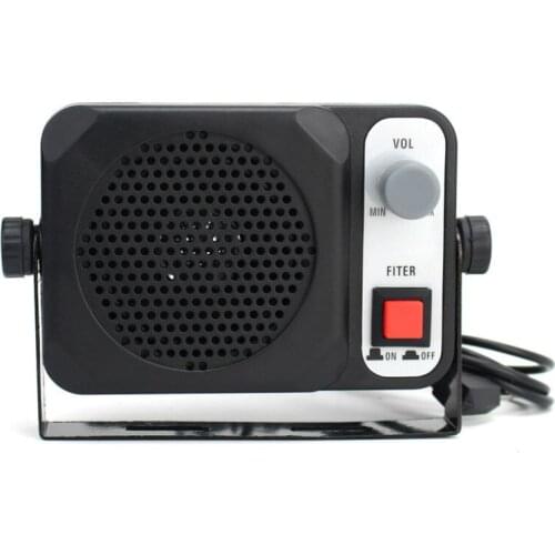 High-power Speaker Amplifier Auto Car Heavy Duty TS-650 Mini External Speaker Radio 3.5MM For YAESU ICOM KENWOOD CB