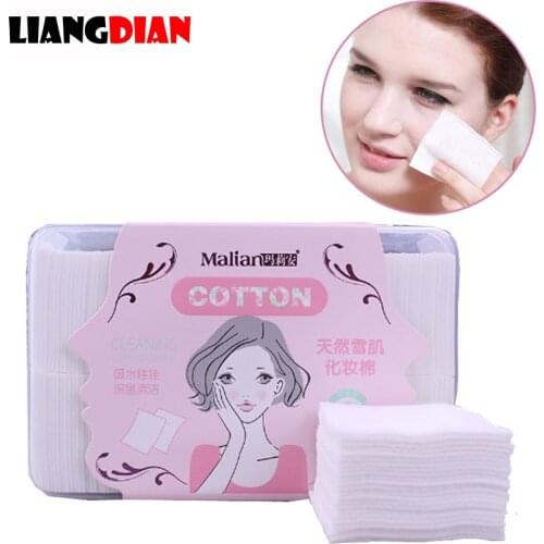 1000pcs/box Disposable Makeup Tissue Clean Wipe Swap Cotton Paper Pads Nail Polish Cosmetic Remover Facial Skin Care