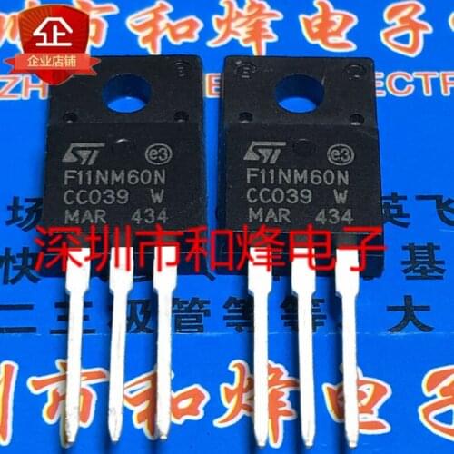 Original 5pcs/ F11NM60N STF11NM60N TO-220F 650V 10A