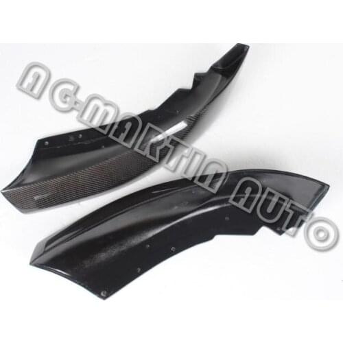 Fit for BMW 1 series f20 116 118 125 135i AG Carbon fiber front pole wrap angle front lip wrap angle, knife edge encircling
