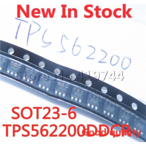 10PCS/LOT Quality 100% TPS562200DDCR TPS562200 200 SOT23-6 step-down switching regulator chip In Stock New Original