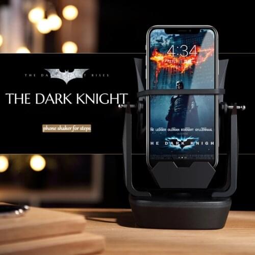 Phone Shaker Steps Counter Bat Shape Accessories Compatible Cellphone USB Battery Steps Earning Device Easy Installation