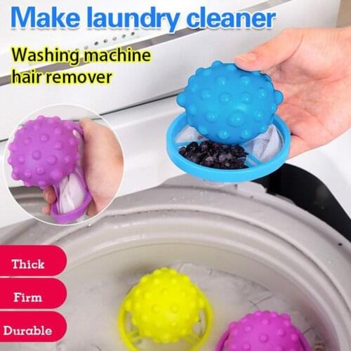 Washing Machine Suction Hair Remover Stick Bag Hair Ball Cleaning Clothes Washing Ball Filter Protection Hair Ball Removal Tool