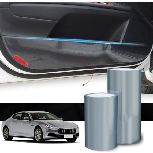 10/15/20cm Rhino Skin Protective Film Car Bumper Hood Paint Protection Sticker Anti Scratch Clear Transparence Film Accessories