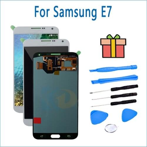 LCD For Samsung Galaxy E7 LCD Display With Touch Screen For Samsung E7 Screen For Samsung E7 LCD Display