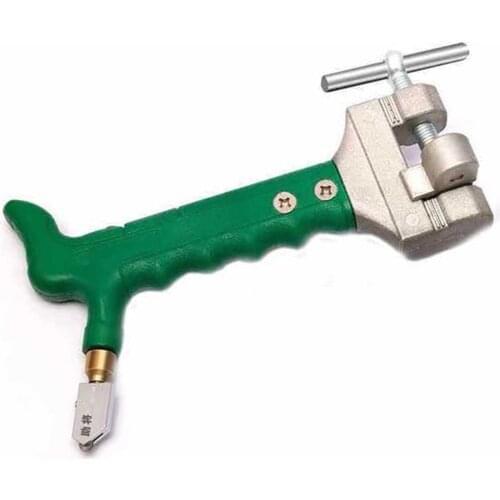 2-in-1 Glass Cutting Tool Score and Cut Glass Manual Multifunction Diamond Thick Tile Divider Cutter JA55