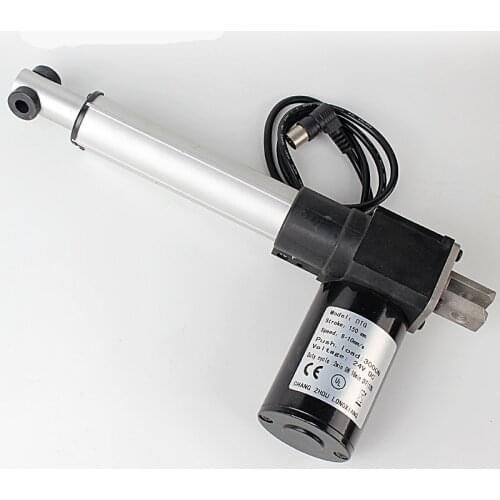 24V 6000N 50/100mm Linear Actuator Motor Stroke Heavy Duty DC Adjustable Actuator Tor Opener Electric Motor Linear
