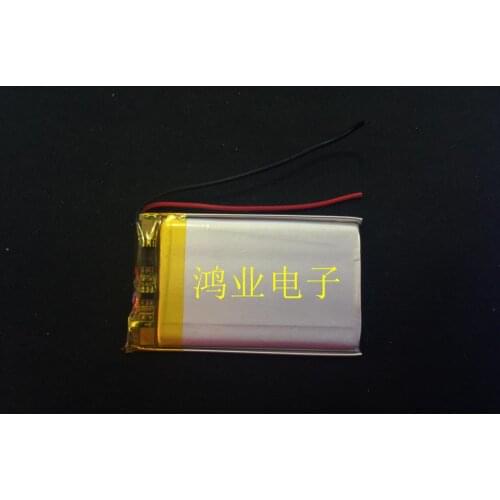3.7V lithium polymer battery 403048043048 600mAh MP3/MP4 speaker battery plate etc. Rechargeable Li-ion Cell
