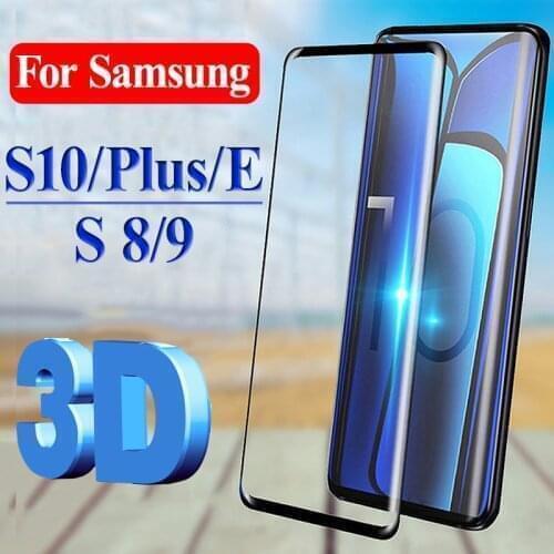 3D for samsung galaxy s10 glass s9 s20 plus s21 ultra protective tempered s10e s8 plus s9plus screen protector film protector 9h