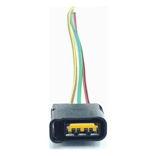 4pcs/lot 3 Pin/Way Ignition Coil Connector Plug Cabel Wire Harness Pigtail For Subaru Legacy, Impreza WRX STi, Forester, Tribeca