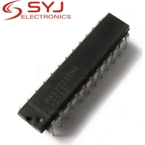 5pcs/lot MAX7221CNG MAX7221 DIP-24 In Stock