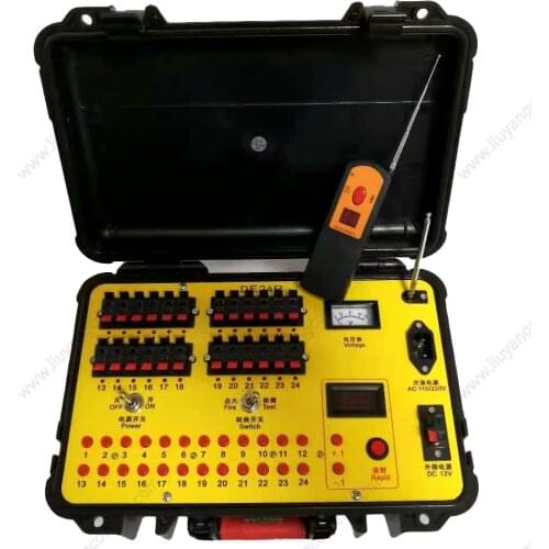 24 Cues Channels Balloon Long Distnace Safety Wireless Remote Control Sequential Pyrotechnic Equipment Fireworks Firing System