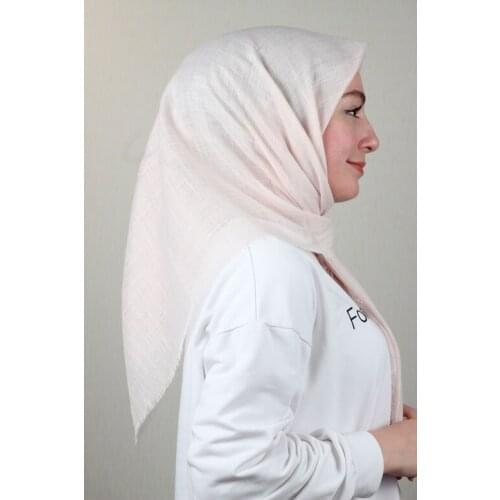 BONJELA SHİNE FLAT SILVERY LINEN SCARF-DESEN-02-RENK-16