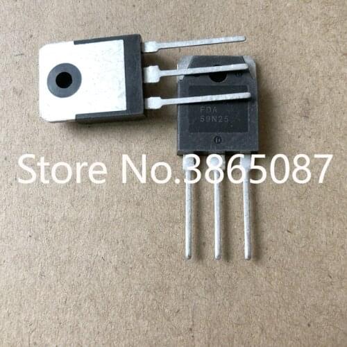 FDA59N25 59N25 TO-3PN TO-3P N-CHANNEL SI POWER MOSFET TRANSISTOR MOS FET TUBE 20PCS/LOT ORIGINAL NEW
