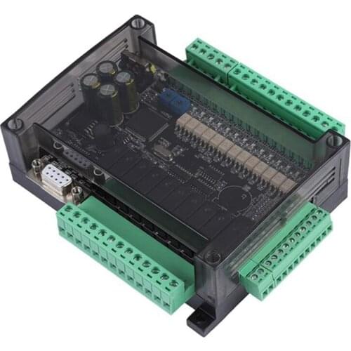 FX3U-24MR Industrial Control Board 6AD 2DA RTC 14 Input 10 Relay Output 6 Analog Input 2 Analog Output PLC Controller