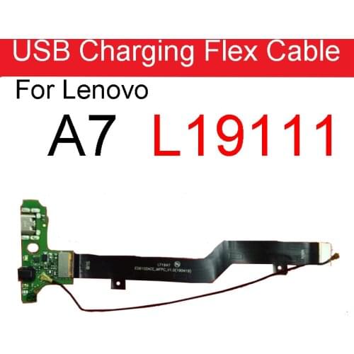 USB Charging Flex Cable For Lenovo A7 L19111 USB Charger Port Dock Connector Flex Cable Replacement Parts