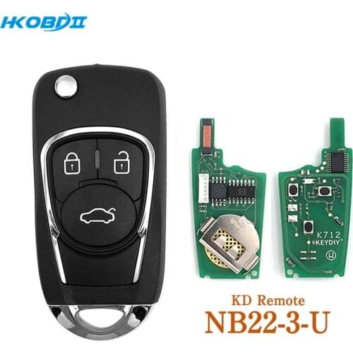 HKOBDII KEYDIY Original KD NB22-3 NB Series Universal Multi-function For KD900/MINI KD/URG200 Key Programmer NB Series Remotes