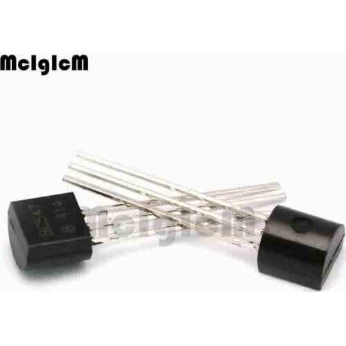 MCIGICM 5000pcs BC547 in-line triode transistor TO-92 0.1A 45V NPN bc547b