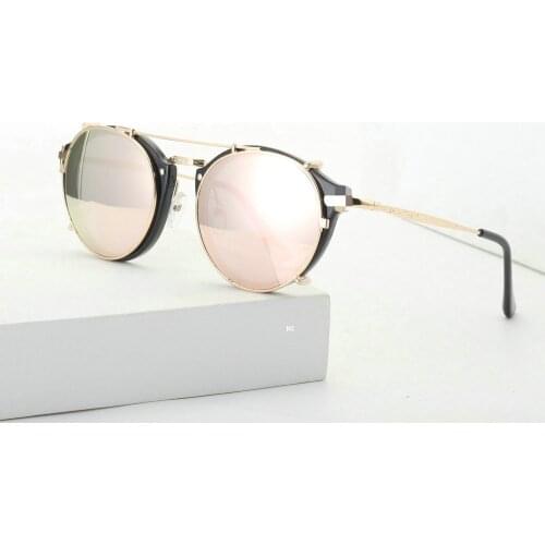 MINCL/ 2019 Men Myopia Sunglasses Clip Myopia Driving Glasses Clip On Dual Purpose Driving Mirror Prescription Goggles NX