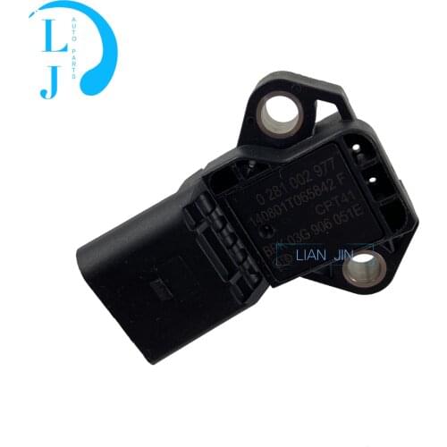 NEW 0281002977 Pressure Sensor Fit For Audi VW Seat Jetta Skoda 03G906051E MAP Sensor