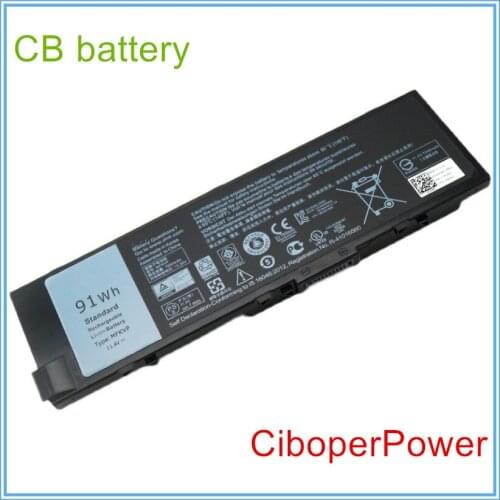 New Original 7.6V 72Wh Built-in Battery for 7710 M7710 MFKVP 1V0PP T05W1 Series 0FNY7 451-BBSE
