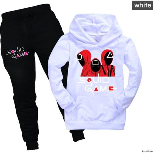 Girl Christmas Outfit Cotton Among Us Halloween Shirts for Toddlers Teens Sweatshirt Baby Tracksuit 2pcs Boys Hooded Pans Suit