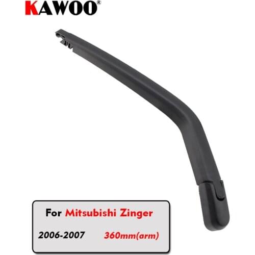 KAWOO Car Rear Wiper Blade Blades Back Window Wipers Arm For Mitsubishi Zinger Hatchback (2006-2007) 360mm Accessories Styling