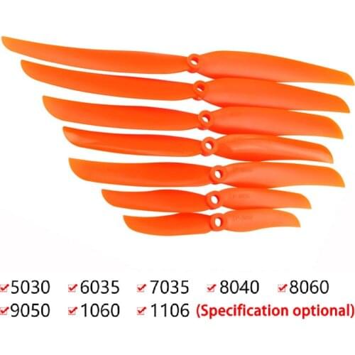 Hot sale 10PCS Gemfan 5030 6030 7035 8040 8060 9050 1060 Direct Drive Propeller For RC Models Airplane Fix wing Aircraft