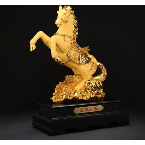 Zodiac Horse Decoration Crafts Horse To Success Living Room Home Decor Office Business Gifts