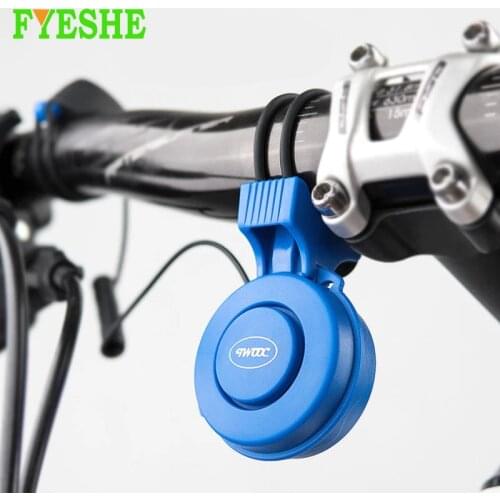 Waterproof Electronic Bicycle Horn USB Rechargeable Loud Volume 120 DB Cycling Handlebar Electric Bike Ring Mini Alarm Bells