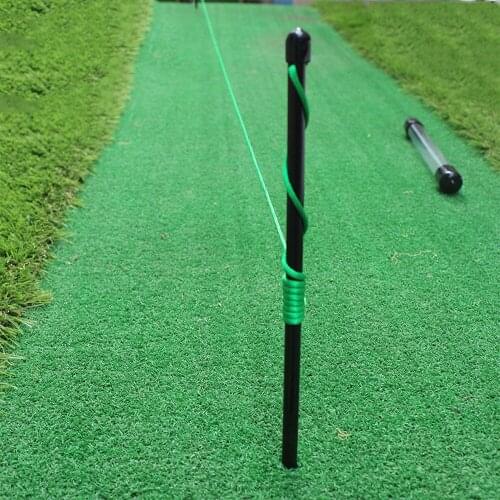 Golf Training Aid Golf Putting String With Pegs Golf Putting Guide Line