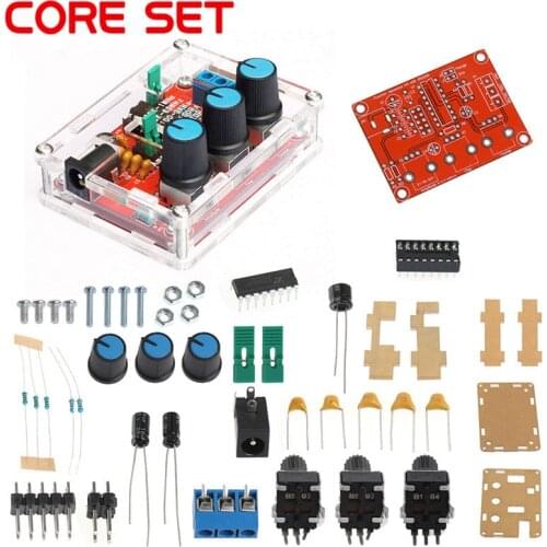 High Precision Function Signal Generator DIY Kit Sine/Triangle/Square Output Signal Generator Adjustable Frequency Amplitude