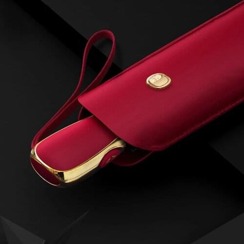 Xiaomi Flat Automatic Umbrella Rain Women Ultralight Travel Sun Umbrella Girls Anti UV Portable Folding Umbrellas 6 Ribs Parasol