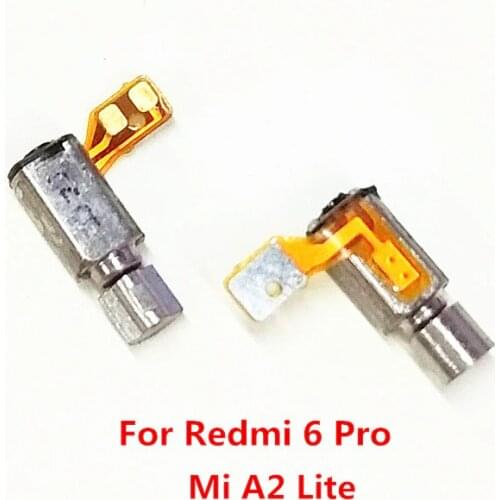 10pcs/Lot Vibrator Module Ribbon Flex Cable Motor Vibration for Xiaomi Redmi 6 Pro Mi A2 Lite