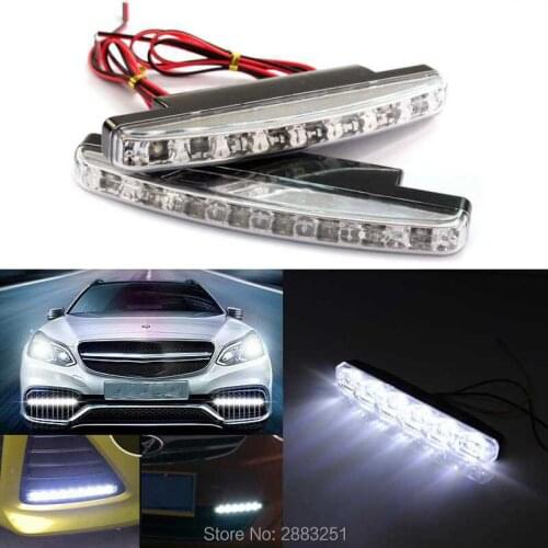 DC12v Waterproof Car LED Day Light Driving Lamp For suzuki swift grand vitara jimny sx4 s-cross ignis alto swift accessories