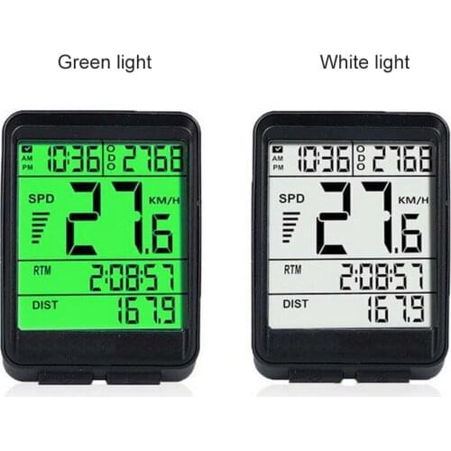 2.1 Inch Wireless Bicycle Computer Rainproof Multi-function Riding Odometer Bicycle Speedometer Stopwatch Backlight 2020