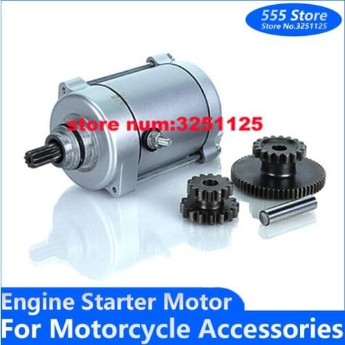 CG125 Electrical Engine Starter Motor For 150 Motorcycle QJ Keeway ATV Go-Cart ATV Spare Part