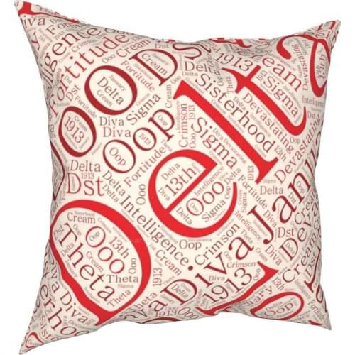 Delta Diva Word Art Bedroom Office Hug Pillowcase Delta Sigma Theta Delta Delta Sigma Theta 1913 Delta Elephant Delta Soros