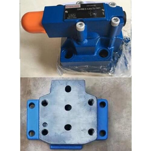 Pilot operated hydraulic directional valve solenoid discharge valve DAW DA10-1-L5X-5-10Y